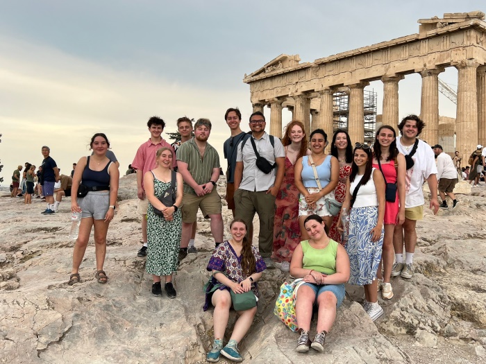 ITDP at the Parthenon on the Acropolis