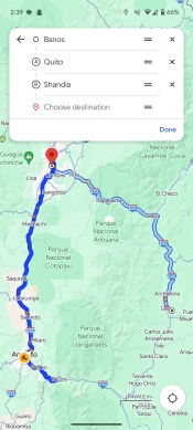 Google Maps screenshot showing Emma's alternate route home