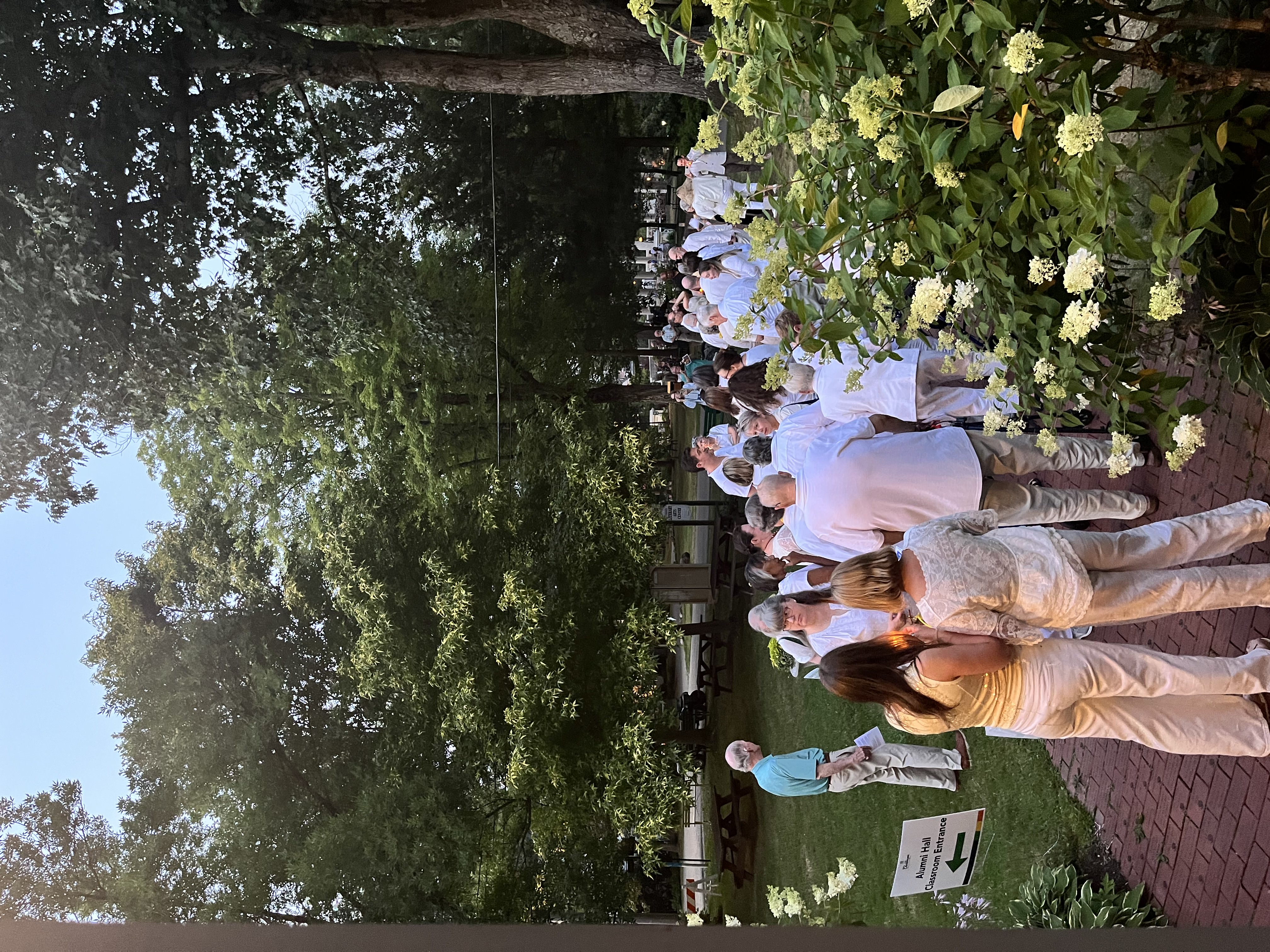 CLSC Graduates Lining up for Ceremony, August 2 2025
