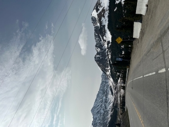 Driving up through the mountains towards the headwaters of the Arkansas River.