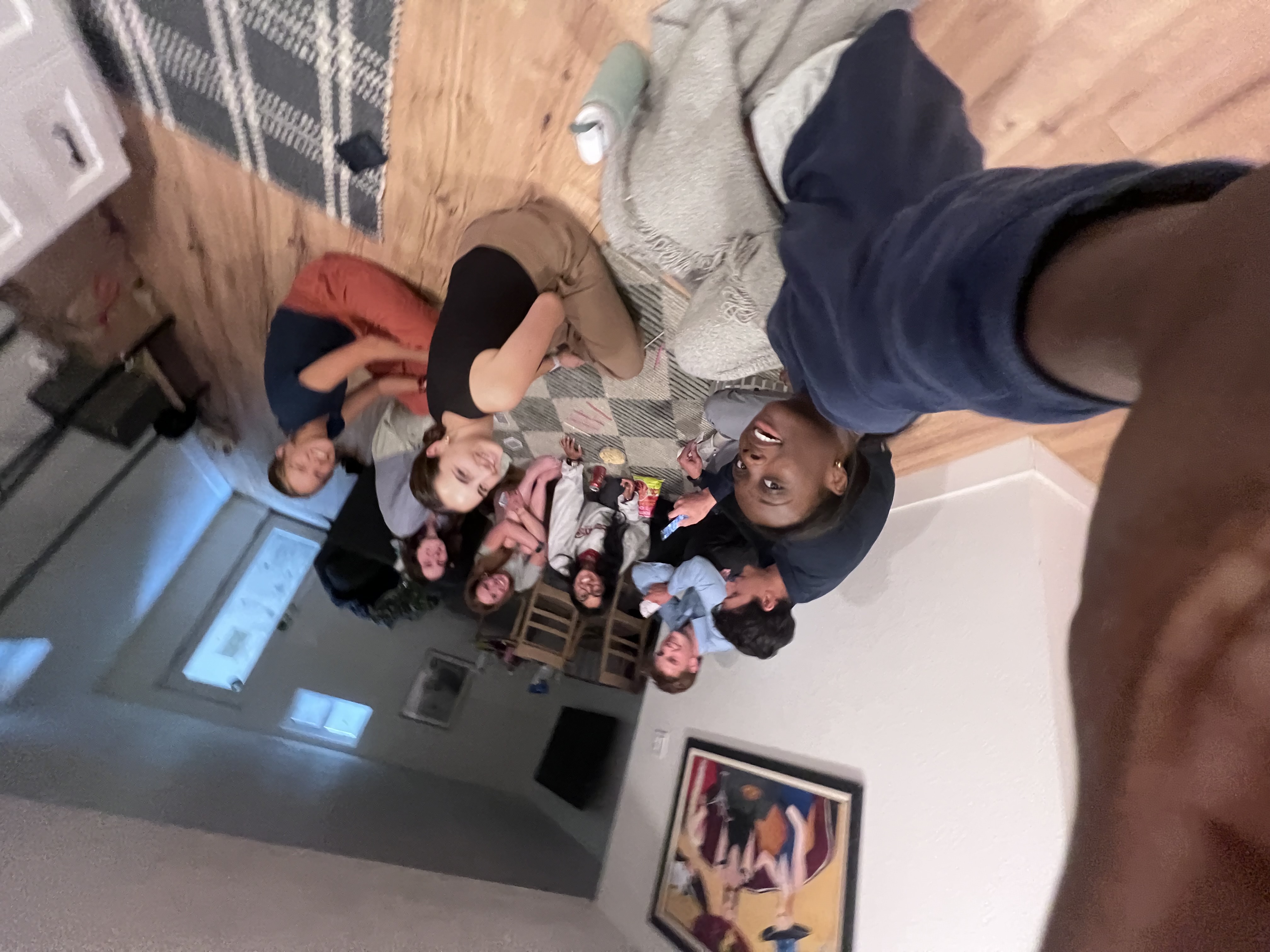 Hanging out with the interns!