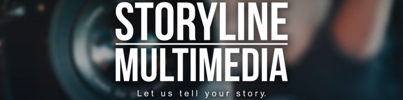 Image shows the storyline logo with the tag line 'Let us tell your story.'