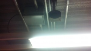 An inconspicuous monitor.