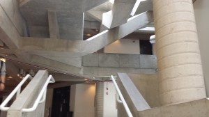 BSB reminds me of M.C. Escher's Relativity painting.