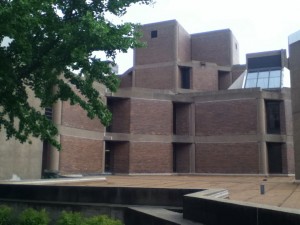 Fun fact: Some people say that this building was built to resemble DNA.