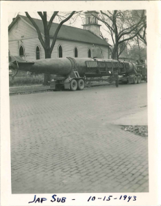 JAP SUB - 10-15-1943, courtesy of the African American Museum