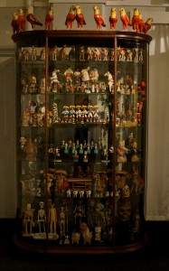 Exactly placed as it was when they were located in his home. Courtesy of Mexican Museum.