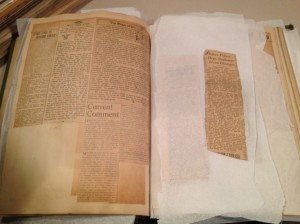 Newspaper album no. 1