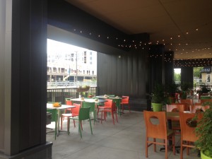 The gorgeous patio where our event will be held!