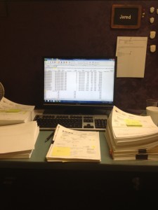 Working on my inventory project: My Excel spreadsheet has over 4,000 lines.