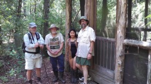 Bob Guild, Steven, Setsen, and Dan (left to right)