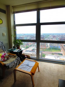 Figure 3. View from Battuya's window