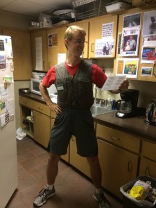 I'm all ready for my first boardwalk tour!