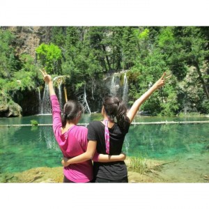 Thao and I at Hanging Lakes!