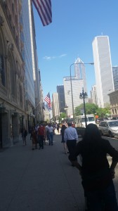 Exploring downtown  Chicago on my lunch break!