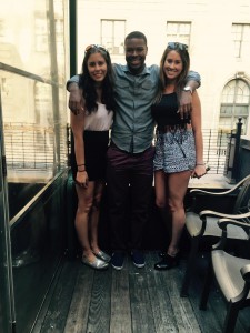 Spending my day with fellow Cornellians Katarina and Liz Maier at Plymouth Rooftop