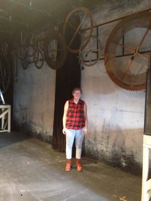 Me posing with the Watson "chandagears" at changeover