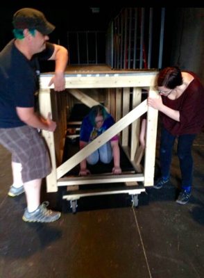 The complicated process for moving the risers at changeover