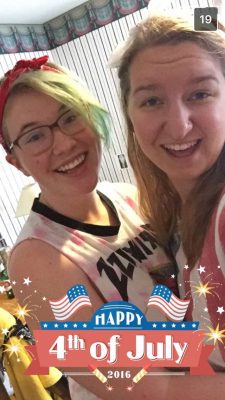 Happy Fourth from me and Hana!