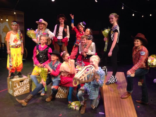 The cast of Rodeo and Juliet