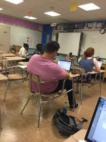 Global Learning Collaborative where all of the interns were working.