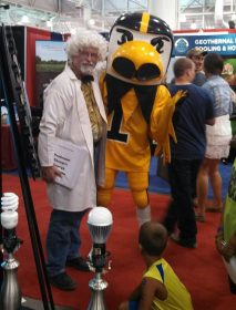 Professor KW Therm with Herky 
