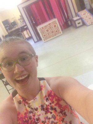 Rehearsal space for the tour