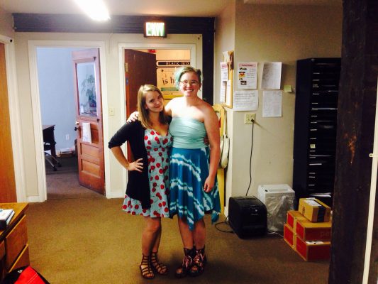 Devon and I after closing DRS