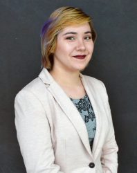 Rosemary Vigil poses for her Cornell Fellowship picture